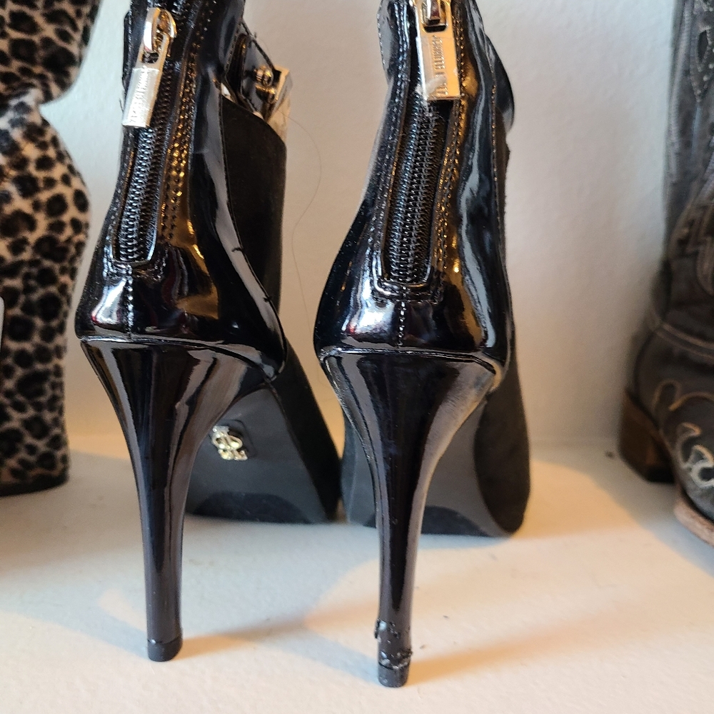 High heeled booties 6.5 m